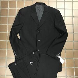 【新品】★激安★ kaneboTEXリクルートスーツ　礼服/サイズY9 ブラック　黒/ノーベンツ/サラサラ生地/アジャスター付　カネボウ商品