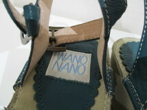 WANO NANO　ワノナノ　ハラコレザーサンダル　靴　24.5cm _画像6