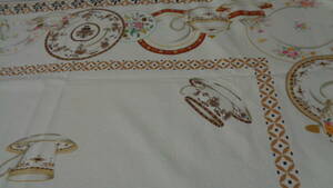  Minton tablecloth 