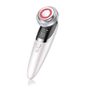 SAIKOYA 美顔器 イオン導入 イオン導出 超音波振動 汚れ引き出す ems 温感ケア 3段階調節 LED光エステ 毛穴ケア フェイスケア
