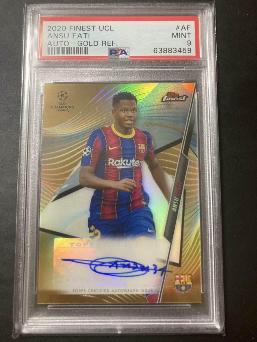 Ausu Fati Autograph Card Panini アンス・ファティ 上質 www