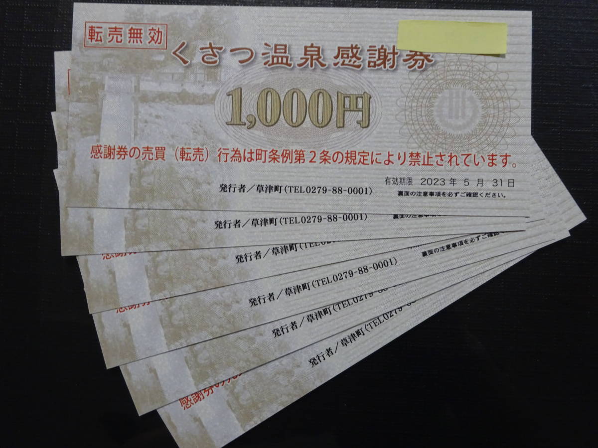 草津温泉感謝券 18枚 karatebih.ba