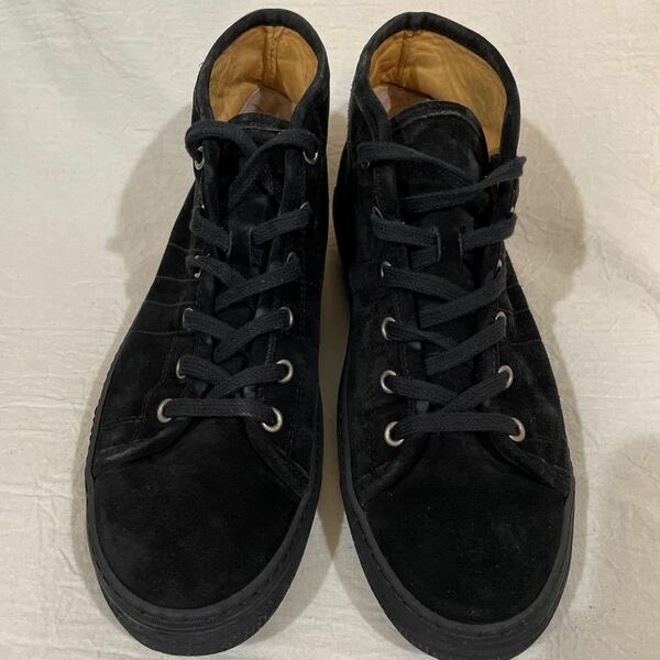 A.P.C. アー ペー セー TENNIS FOURREE 42 ブラック スエードシューズ/スニーカー/靴 26.0cm