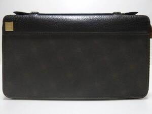 ダンヒル dunhill トラベルコンパニオン オーガナイザー ダブルジップ財布 L2H714B ディーエイト 美品!!