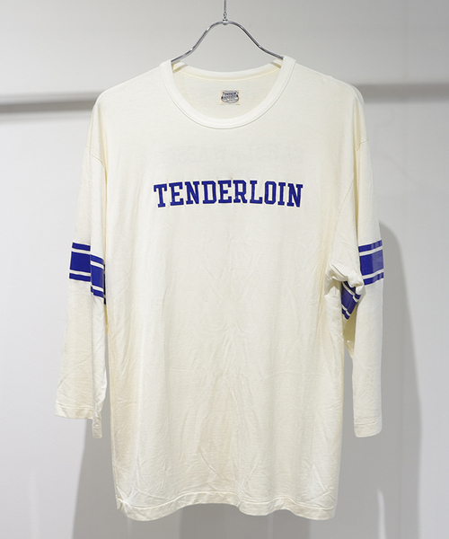 【期間限定お値下げ】テンダーロイン T-NFL 3/4 ロゴフットボールTシャツ / S
