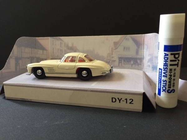 Dinky 1/43 Scale Diecast Model DY-12 1955 メルセデス　ベンツ　３００SL　MERCEDES BENZ 300SL GULLWING WHITE