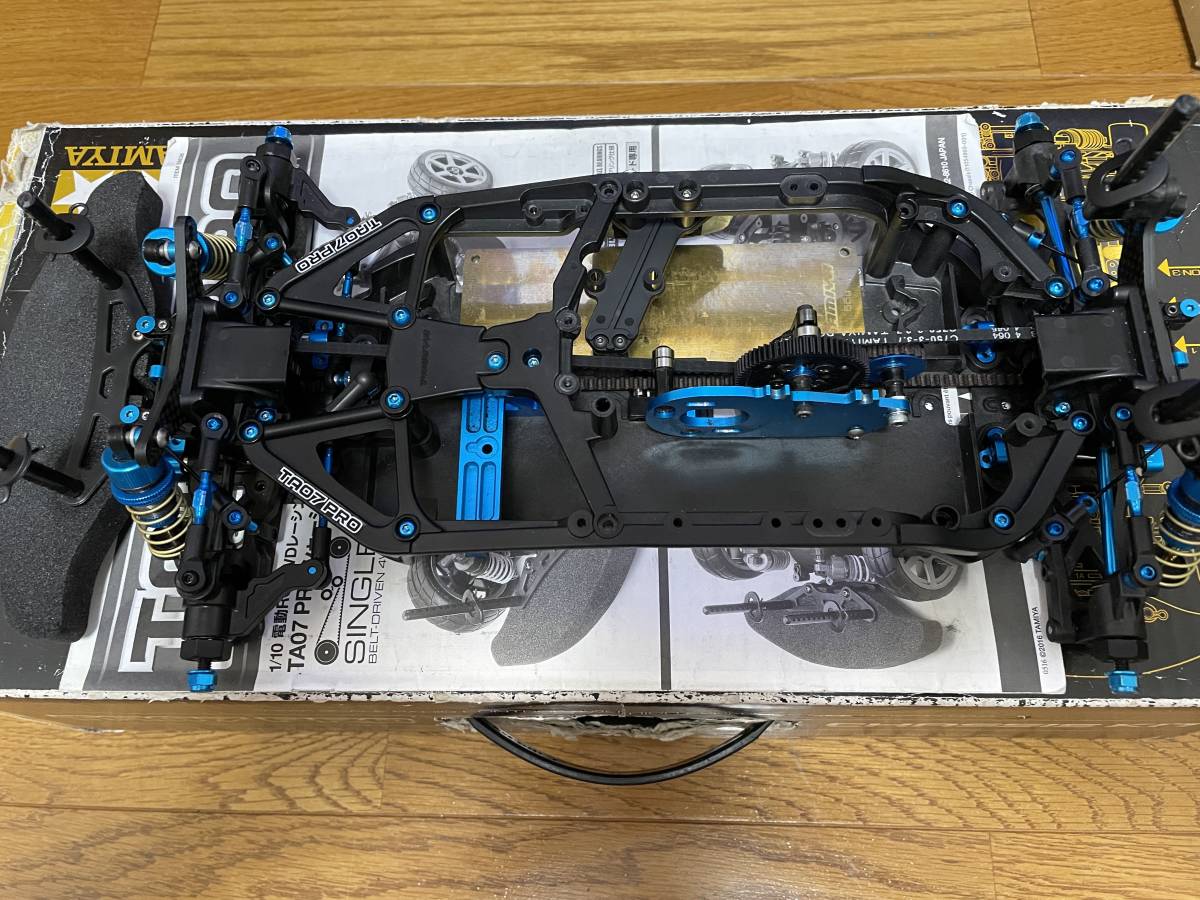 タミヤ 1/10 電動RCカーシリーズ No.636 TA07 PRO シャーシキット