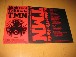 初回盤 Nights of The Knife TMN TM NETWORK TMネットワーク 8cmシングルCD ESDB-3481 小室哲哉 宇都宮隆 木根尚登 