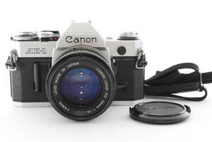 Canon キャノン AE-1 35mm SLR Film Camera + NFD 50mm f/1.4 Lens 1032670