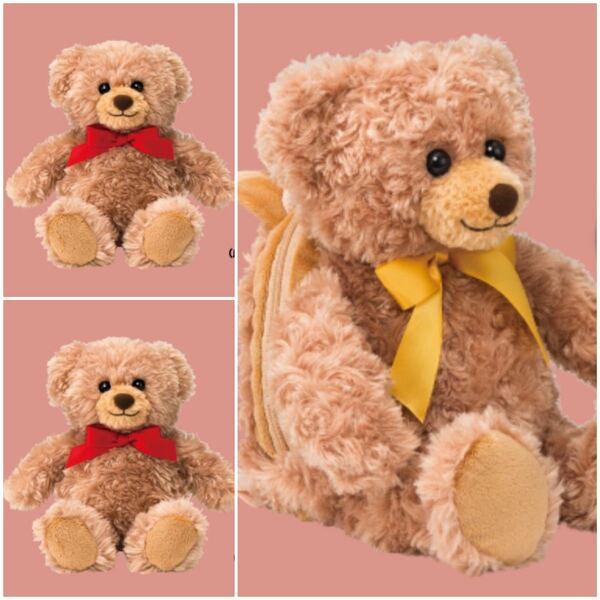 新品【Honey Teddy Bear】3体セット