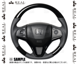 REAL レアル オリジナル (ピアノブラック/ブラックユーロステッチ)　グレイス ハイブリッド　GM5　2014/12～ (HNA-PBW-BK