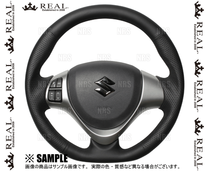 REAL レアル オリジナル (オールレザー/ブラックユーロステッチ) フレア/カスタムスタイル MJ34S/MJ44S 2012/10~2017/3 (MR31-LPB-BK