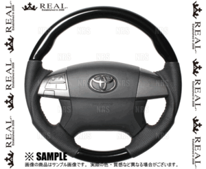 Yahoo!オークション -「real.」(ステアリング、ハンドル本体) (トヨタ
