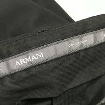 アルマーニ スラックス メンズ 46 黒ブラックARMANI COLLEZIONI HNA2208-56-S8-M10_画像7