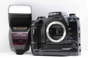 MINOLTA α507Si ボディ + VC-507 バッテリーグリップ ＋ 5400HS スピードライト (541)