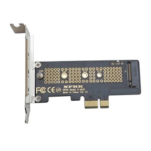 【C0118】PCI Express x1 to M.2 カード　M.2 NVMe SSD を PCI-E スロットに接続