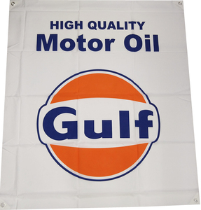ガルフ モーターオイル Gulf Motor Oil レーシングフラッグ