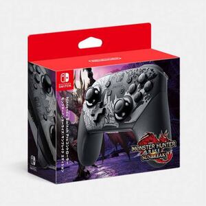 Nintendo Switch Proコントローラー モンスターハンターライズサンブレイクエディション