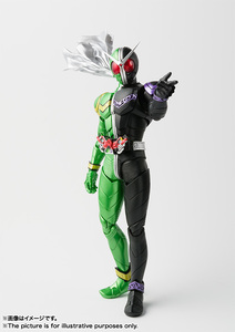 バンダイスピリッツ　 S.H.Figuarts（真骨彫製法） 仮面ライダーW サイクロンジョーカー 　新品未開封品