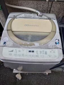 東芝 TOSHIBA AW-6D2(W) [全自動洗濯機（6kg）2014 動作品 引き取り歓迎 1円 最近まで問題なく使ってましたが古いのでジャンク品とします。