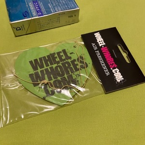 緑　Wheel Whores　ハート　エアフレッシュナー　 UK ホイールホーズ USDM