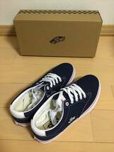 1円スタート売り切り！！新品未使用VANS スニーカー　ネイビー27cm_画像3