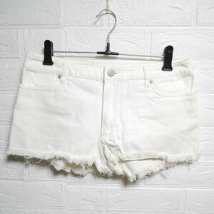 A474 * PINKY&DIANNE | Pinky and Diane short pants white used size M