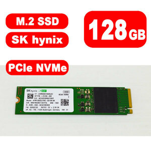 2080531 健康状態正常 SK hynix M.2 SSD 128GB Type 2280 NVMe PCIe 中古 抜き取り品 動作確認済 HFM128GDJTNG-8310A PCI-Express3.0