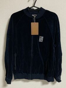 新品 スタンダードカリフォルニア ベロア トラック　 ジャケット スタカリ SD Standard California SD VELOUR TRACK JACKET Sサイズ ジップ