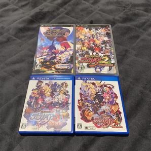 PSP Vita 魔界戦記ディスガイア 1 2 3 4
