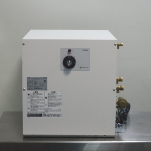 3 2018年製 イトミック ESN25ARN220C0 小型 電気温水器 単相200V 用 2kw 30～75度 給湯器 25L W370(+48)D424(+21)H400mm Aタイプ