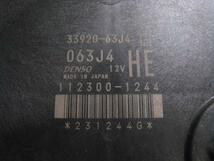 スイフト DBA-ZC21S エンジンコンピューター 1500 1.5XS M15A-DE ZJ3 C04 黒 112300-1244 33920-63J43 48350_画像3