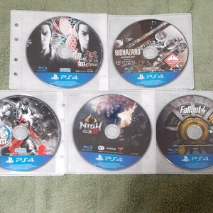PS4ソフト 5枚