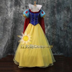 xd047ディズニー 白雪姫 白雪姫 プリンセス ワンピース ドレス ハロウィン イベント仮装 コスプレ衣装