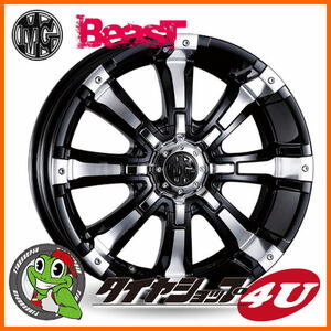 4本セット CRIMSON MG beast クリムソン ビースト 16x7.0J 5/114.3 +35 MUDSTAR radial M/T MT 205/60R16 フォレスター デリカD5