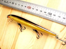 ラパラ「Rapala F-13　黒/金」アイの防水、耐久塗装済み_画像6