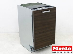 P0999【展示未使用品】2017年製Miele/ミーレ ビルトイン食器洗い乾燥機 G4880 SCVi/センサーウォッシュ/カトラリートレイ/43万【水通し有】