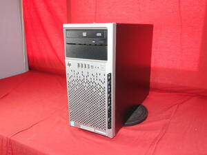 HP　ProLiant ML310e Gen8 V2 【Xeon E3-1220V3】 【BIOS確認済】　メモリ8GB/HDDなし/OSなし　中古 タワー型サーバ　【10日間保証】