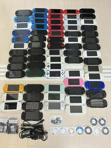 PSP 本体　70台セットPCH2000 1000 PSP3000 2000 1000 大量　Playstation portableプレイステーションポータブル PS Vita ジャンク　SONY 