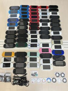 PSP 本体 70台セットPCH2000 1000 PSP3000 2000 1000 大量 Playstation portableプレイステーションポータブル PS Vita ジャンク SONY