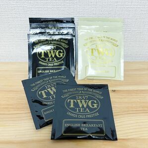 TWG TEA／新品　ティーバッグセット　紅茶＋カモミール　10パック イングリッシュブレックファーストティー　カモミール