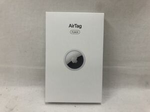 52 送60サ 0822&E12 Apple AirTag エアタグ本体 4個入 4パック MX542ZP/A 未開封品