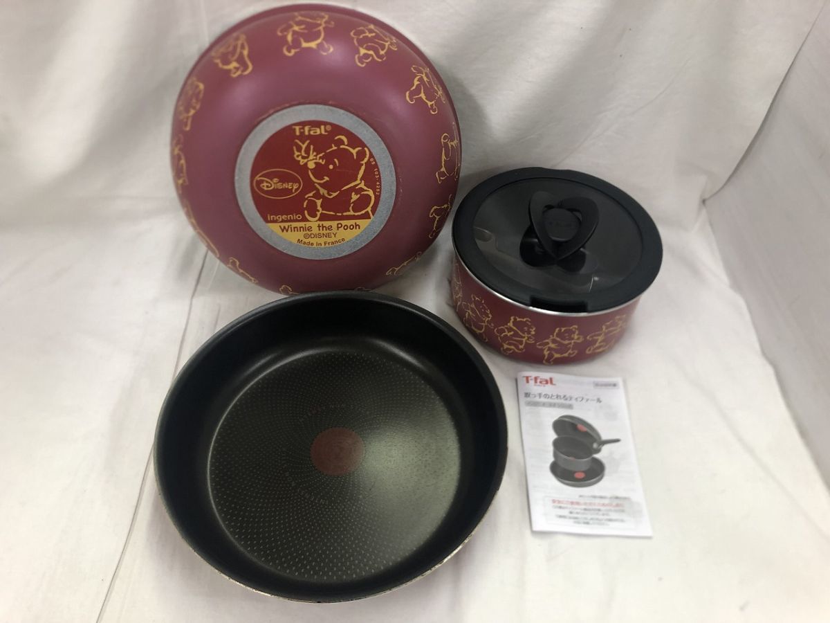 ヤフオク! -「t-fal くまのプーさん」の落札相場・落札価格 送料割引あり 3918.ティファール インジニオ・ネオ プーさん 調理器具