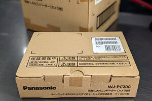 パナソニック Panasonic 同軸-LANコンバーター(PoE給電機能付) カメラ側 WJ-PC200 未使用未開封