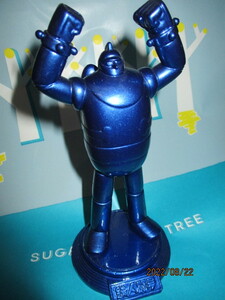  rare * hard-to-find / Takara * light Pro /zsili heavy [ Tetsujin 28 number / metal moni . men to* figure ]1992 year blue metallic 