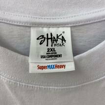 新品 シャカウェア 7.5oz マックスヘビーウエイト 無地 半袖Tシャツ 白 ホワイト 2XL_画像4