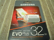 Samsung EVO Plus 32GB microSDHC UHS-I U1 95MB/s Full HD _画像1