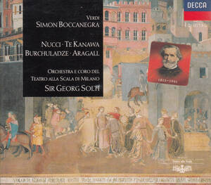 ◆送料無料◆ヴェルディ：歌劇「シモン・ボッカネグラ」～レオ・ヌッチ、ショルティ、ミラノ・スカラ座管弦楽団 2枚組BOX Import CS1177