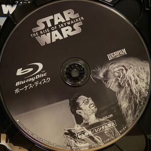 スターウォーズ/スカイウォーカーの夜明け MovieNEX('19米) 特典ディスクのみ