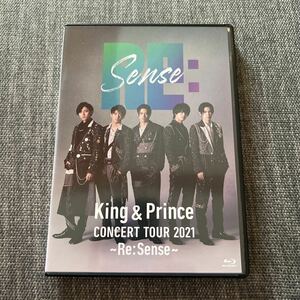 送料無料 美品 King & Prince CONCERT TOUR 2021 ～Re:Sense～ (通常盤 Blu-ray)